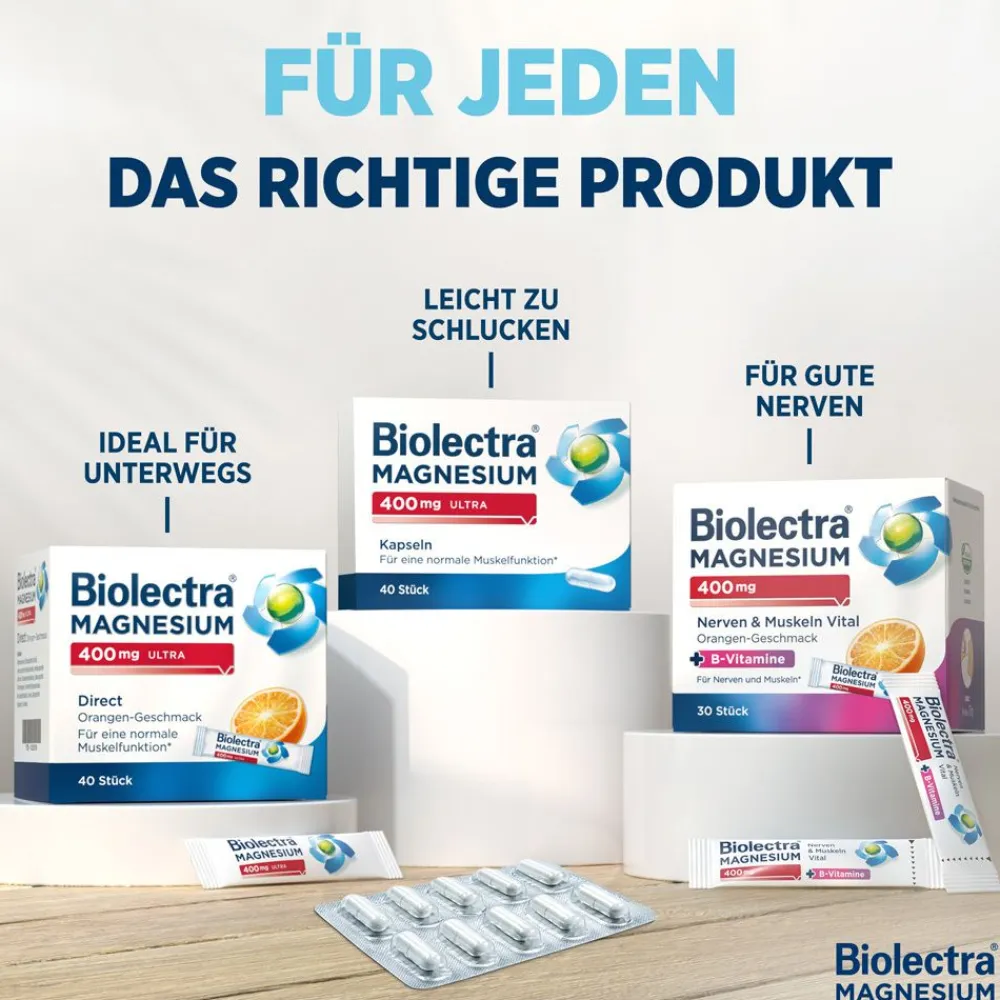 ® Magnesium 365 mg fortissimum Orange Brausetabletten|Biolectra Outlet