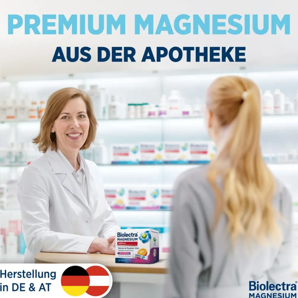 ® MAGNESIUM 400 mg Nerven & Muskeln Vital>Biolectra Online