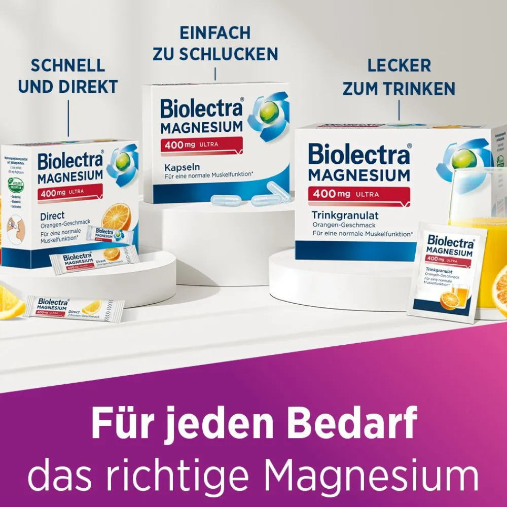 ® MAGNESIUM 400 mg Nerven & Muskeln Vital>Biolectra Online