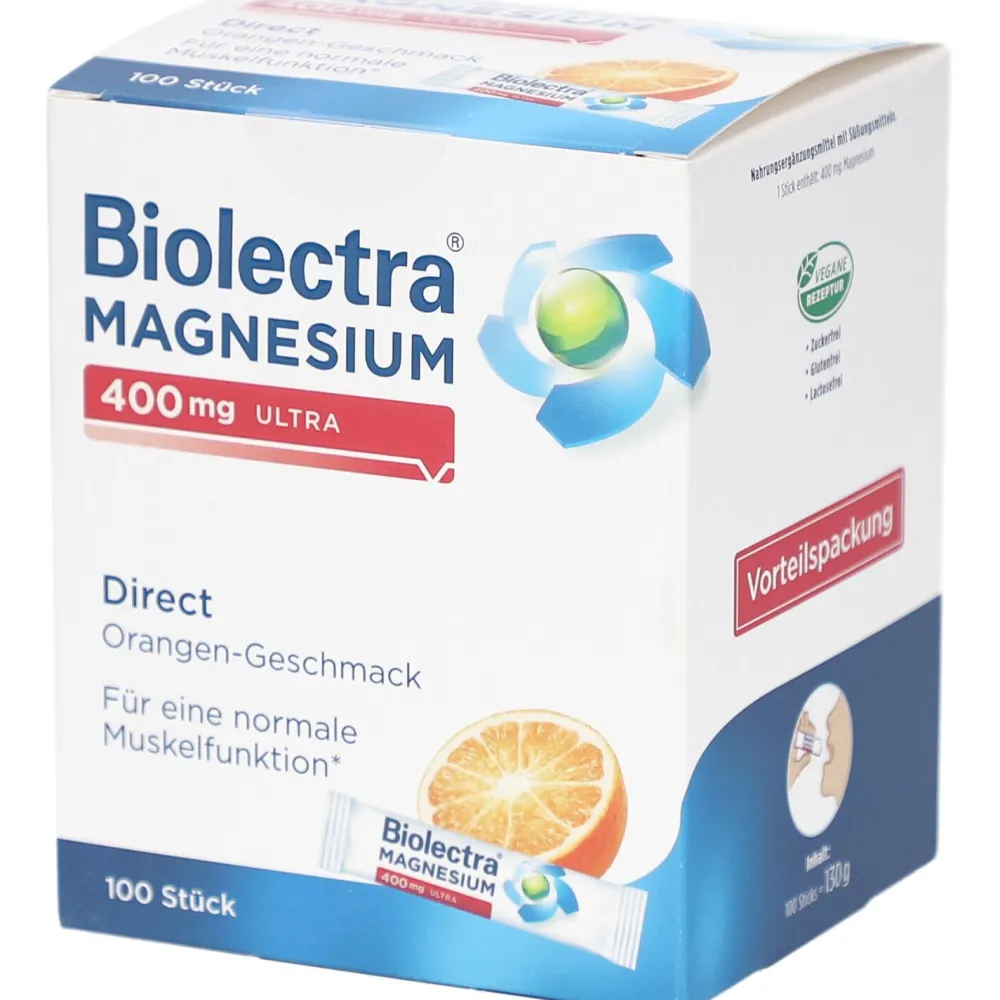 MAGNESIUM 400 mg ultra Direct|Biolectra Best