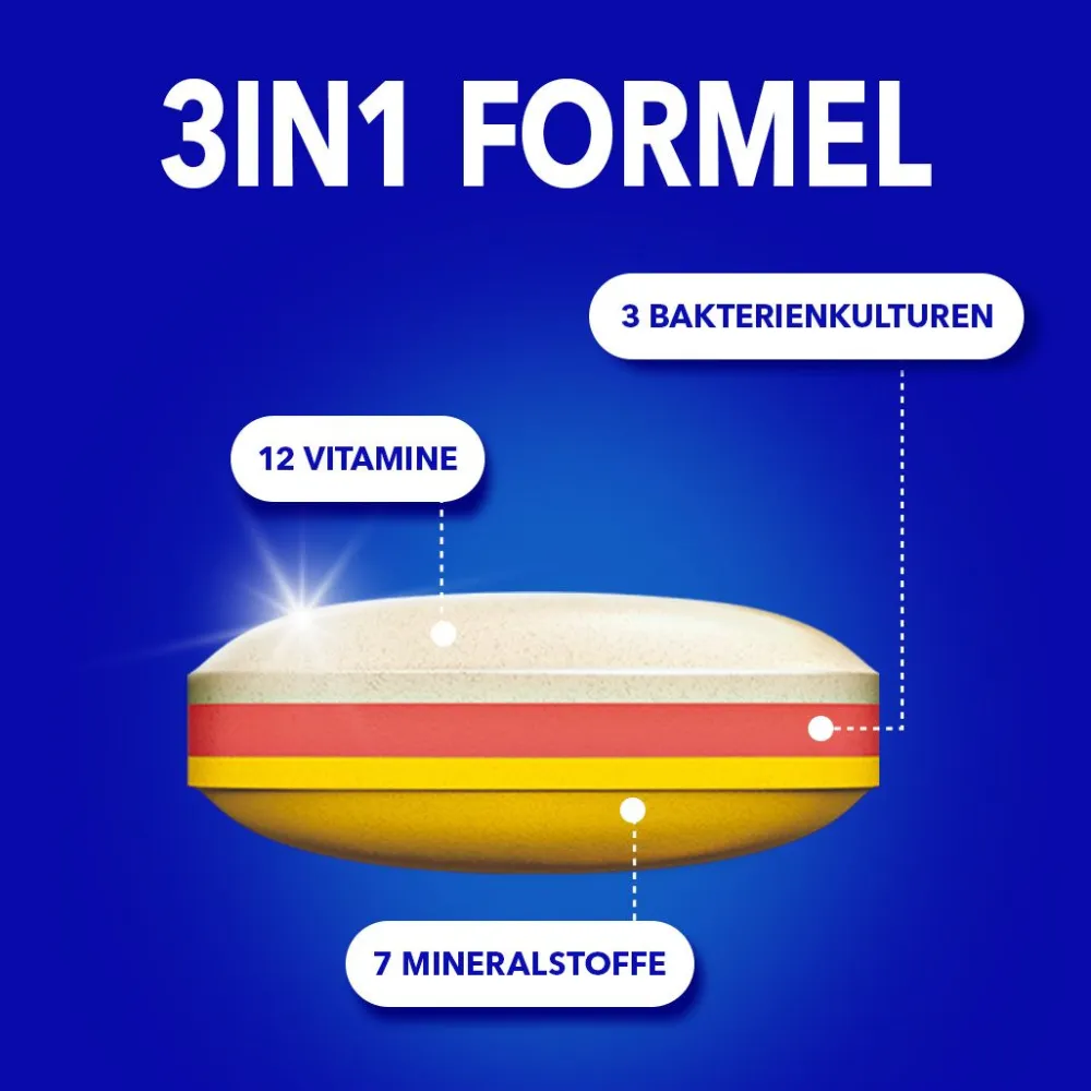 3 Immun Tabletten, Vitamin C, D, Zink & Bakterienkulturen>Bion Sale