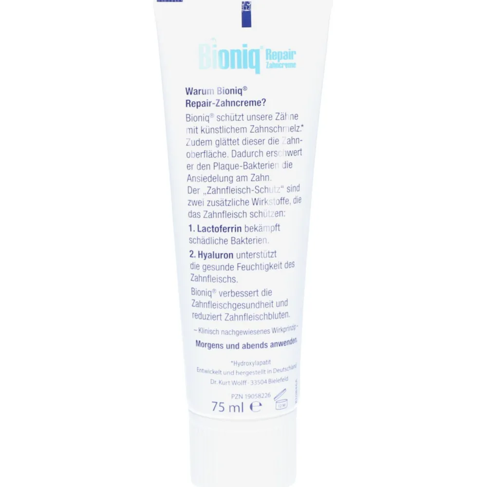 Bioniq® Repair Zahncreme Plus| Outlet