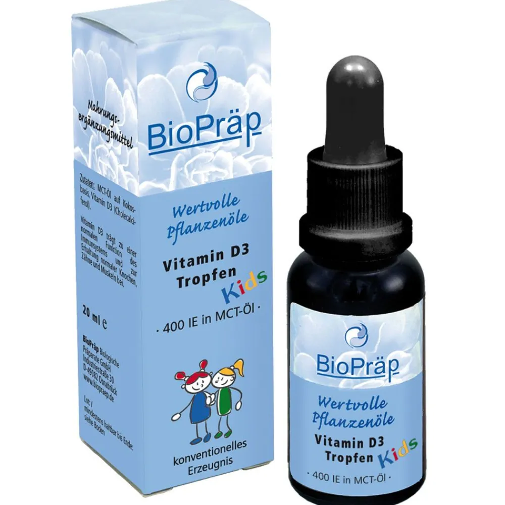 Vitamin D3 Tropfen für Kids|BioPräp New