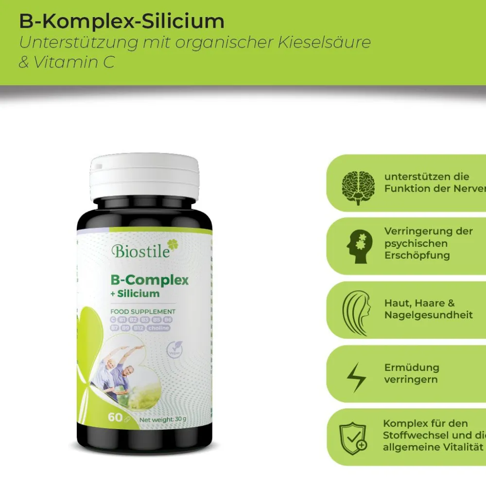 Biostile B-Complex + Silicium> Discount