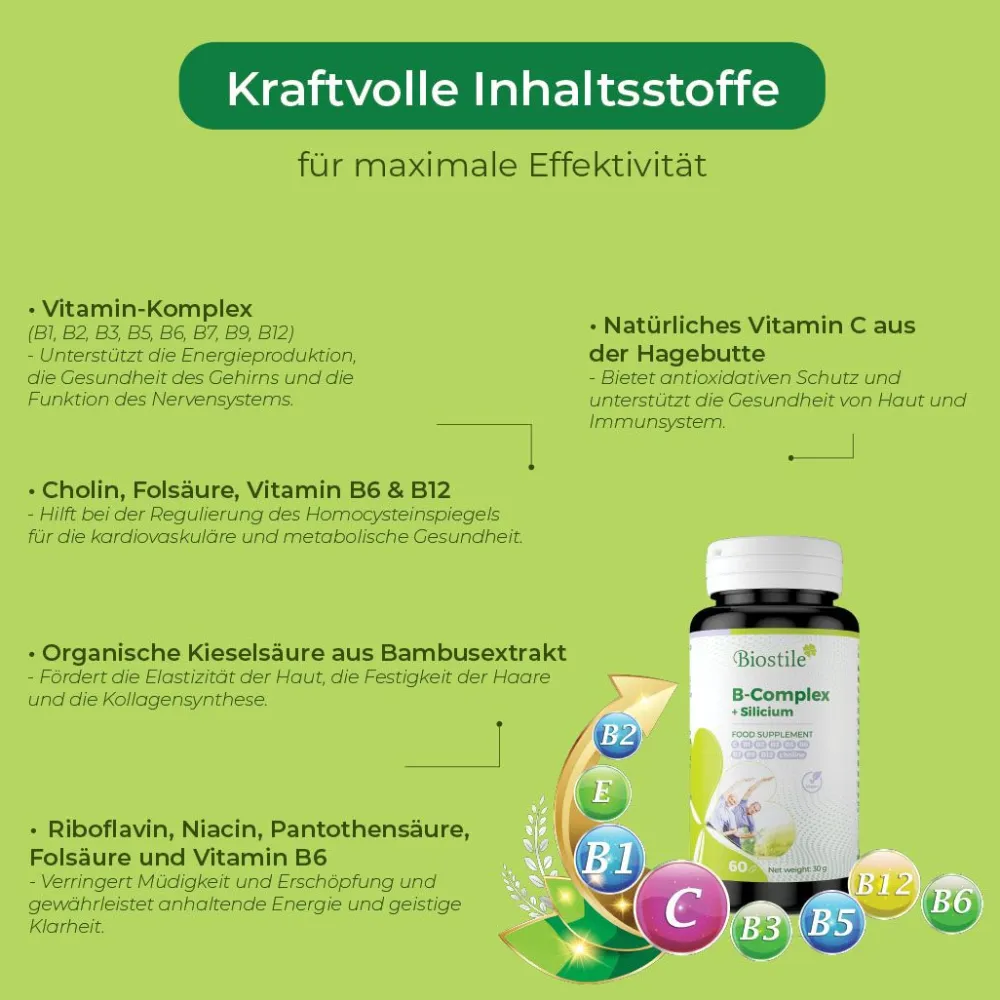 Biostile B-Complex + Silicium> Discount