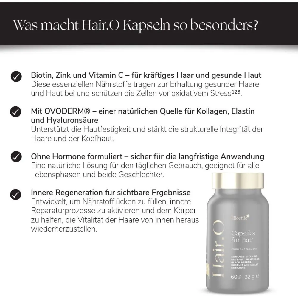 Biostile Hair.O Kapseln| Discount