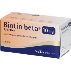 Biotin beta® 10 mg> Online