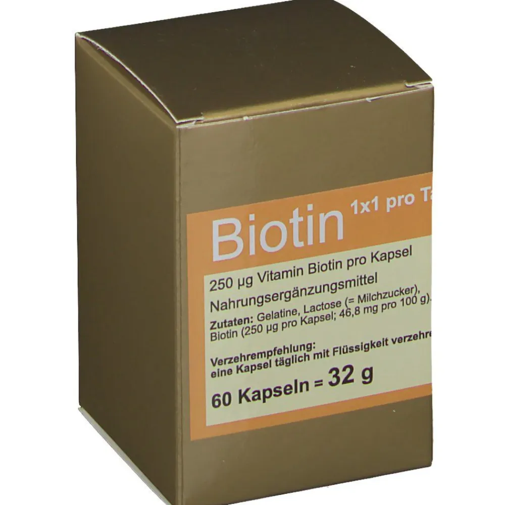 BIOTIN 1 x 1 pro Tag Kapseln| Outlet