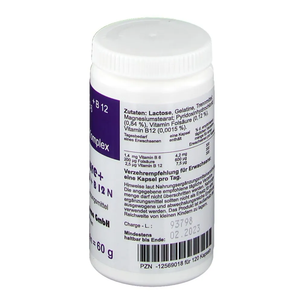 Bioxera® Folsäure + Vitamin B6 + B12 N> New