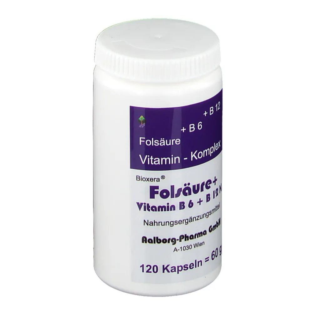 Bioxera® Folsäure + Vitamin B6 + B12 N> New