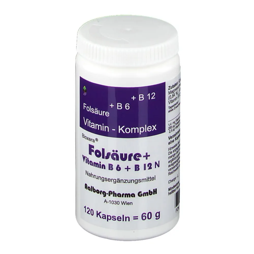 Bioxera® Folsäure + Vitamin B6 + B12 N> New