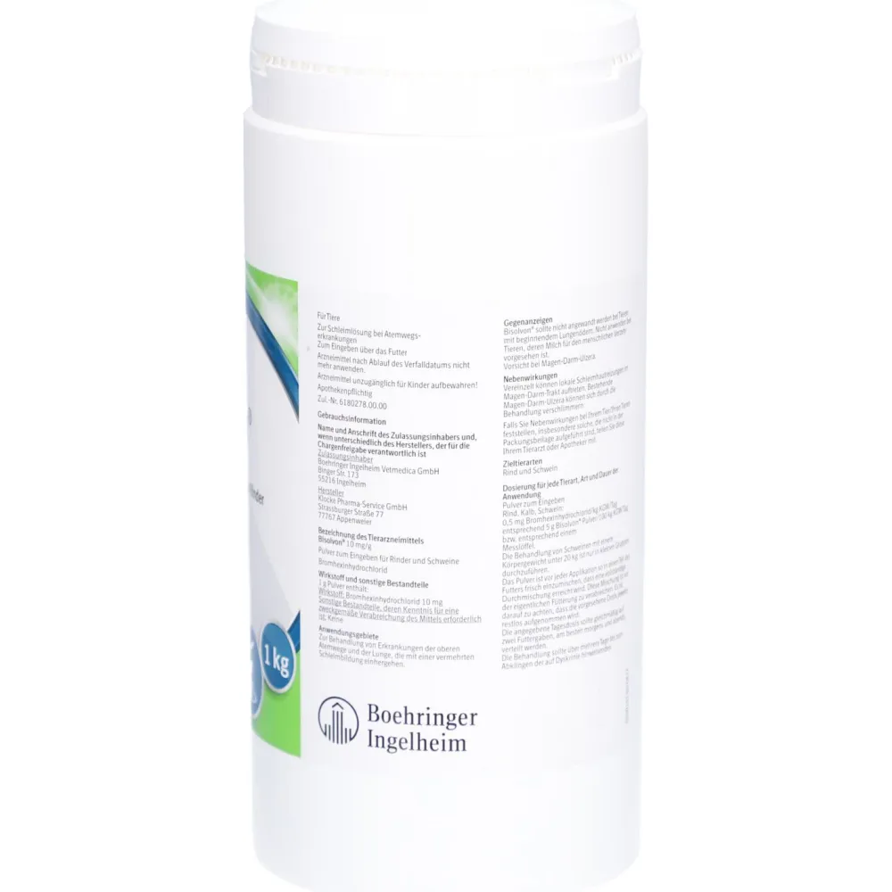 Bisolvon® 10 mg/g für Rinder und Schweine| Hot