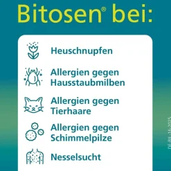 Bitosen® 20 mg Schmelztabletten bei Allergien| New