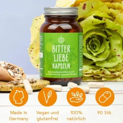 Bitterstoffe Kapseln Monatspackung>BITTERLIEBE Discount