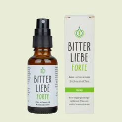 Forte - Bittertropfen als Spray - mit hochwertigen Bitterkräutern & Bitterstoffen>BITTERLIEBE