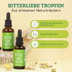 - Original Bittertropfen - Bitterstoffe Tropfen aus hochwertigen Bitterkräutern>BITTERLIEBE Clearance