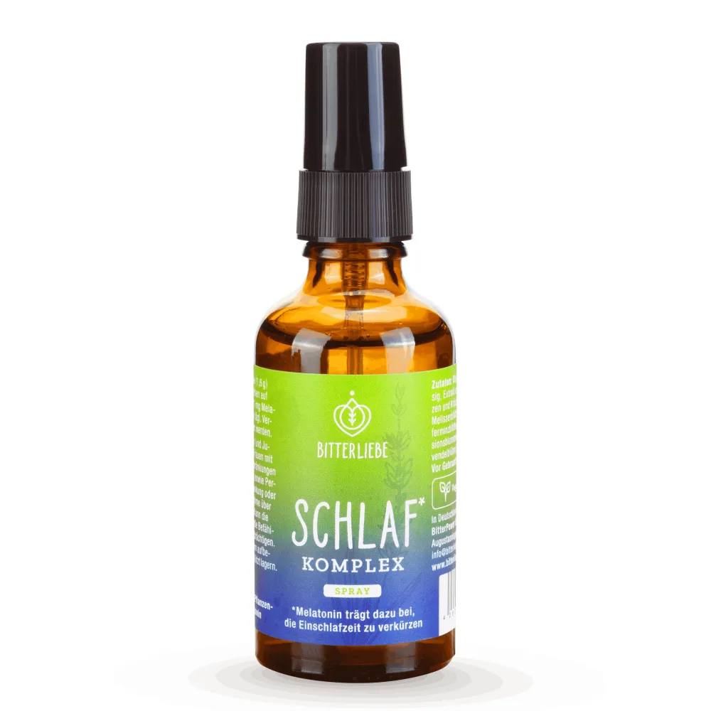 - Schlaf Komplex Spray - 1mg Melatonin pro Tagesdosis - Schlaf Unterstützung>BITTERLIEBE Discount