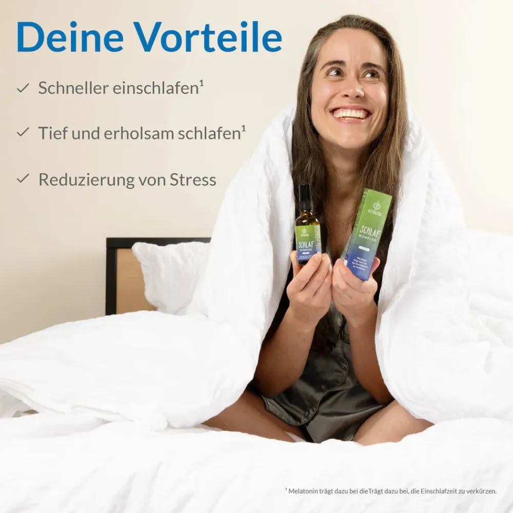 - Schlaf Komplex Spray - 1mg Melatonin pro Tagesdosis - Schlaf Unterstützung>BITTERLIEBE Discount