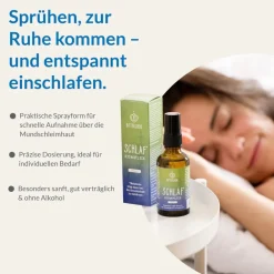 - Schlaf Komplex Spray - 1mg Melatonin pro Tagesdosis - Schlaf Unterstützung><noscript><img width=