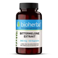 Bittermelone Extrakt 360 mg 60 Kapseln PZN 18215439| Hot
