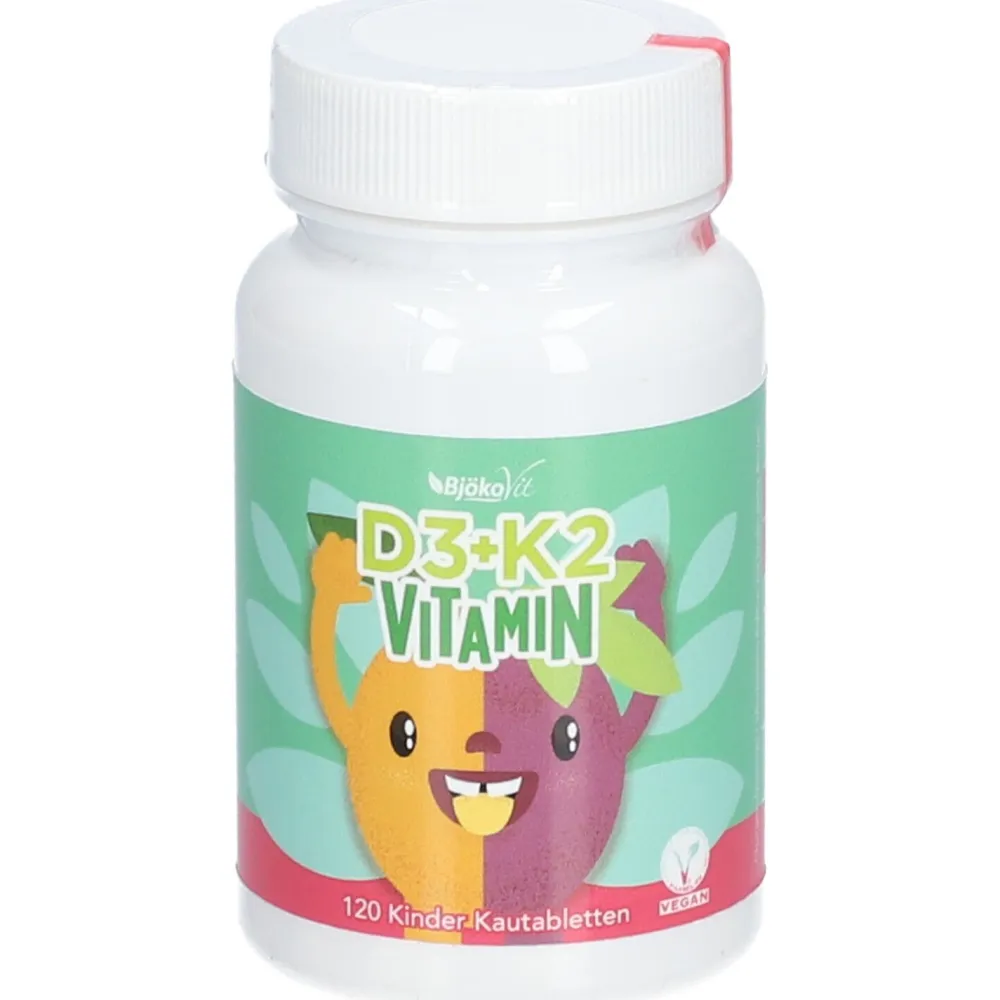 BjökoVit Vitamin D3 + K2 für Kids| Clearance