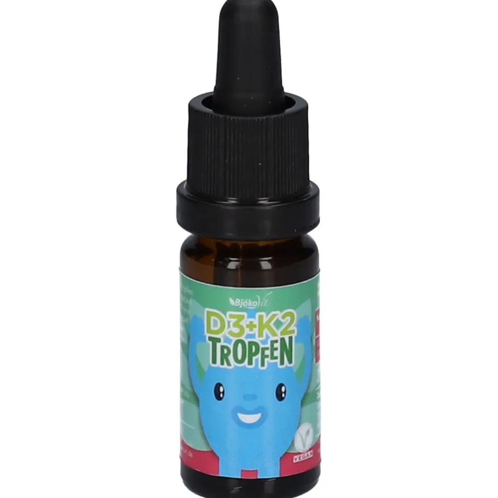 BjökoVit Vitamin D3 + K2 Tropfen für Kinder| Clearance