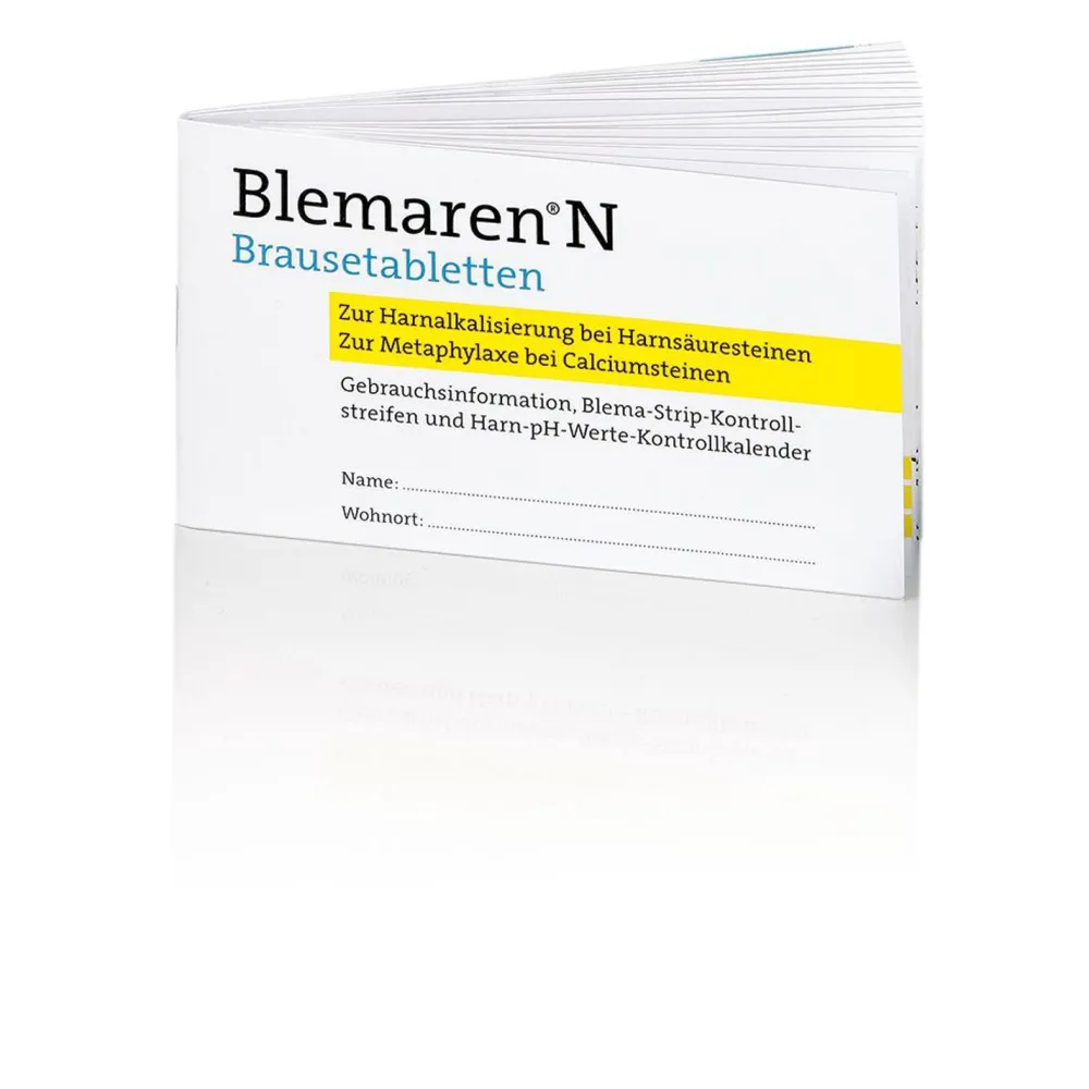 Blemaren®N Kontrollkalender + Teststreifen> Best