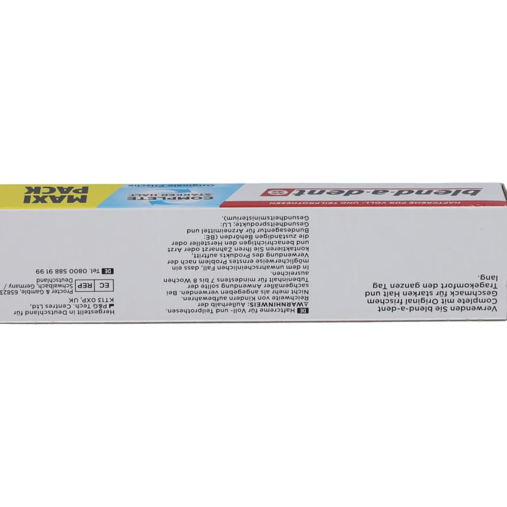 BLEND-A-DENT® Complete Haftcreme Originale Frische| Sale