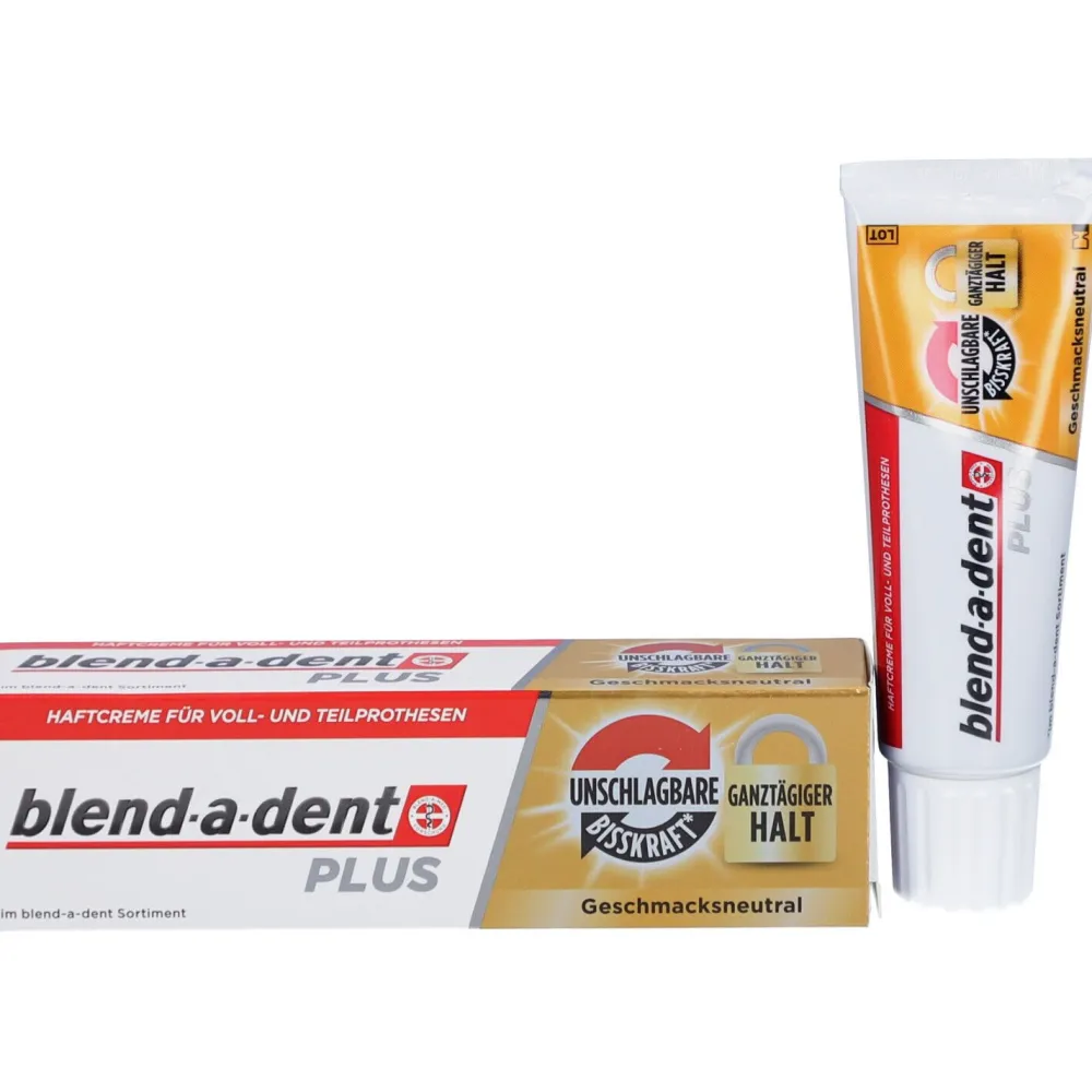 Blend-a-dent Plus Haftcreme Unschlagbare Bisskraft| Clearance