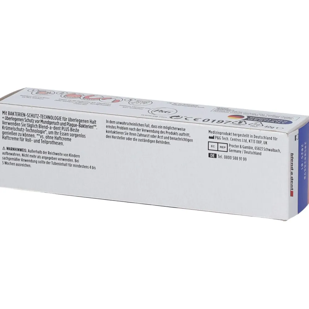 blend-a-dent PLUS Premium Haftcreme Krümelschutz> Sale