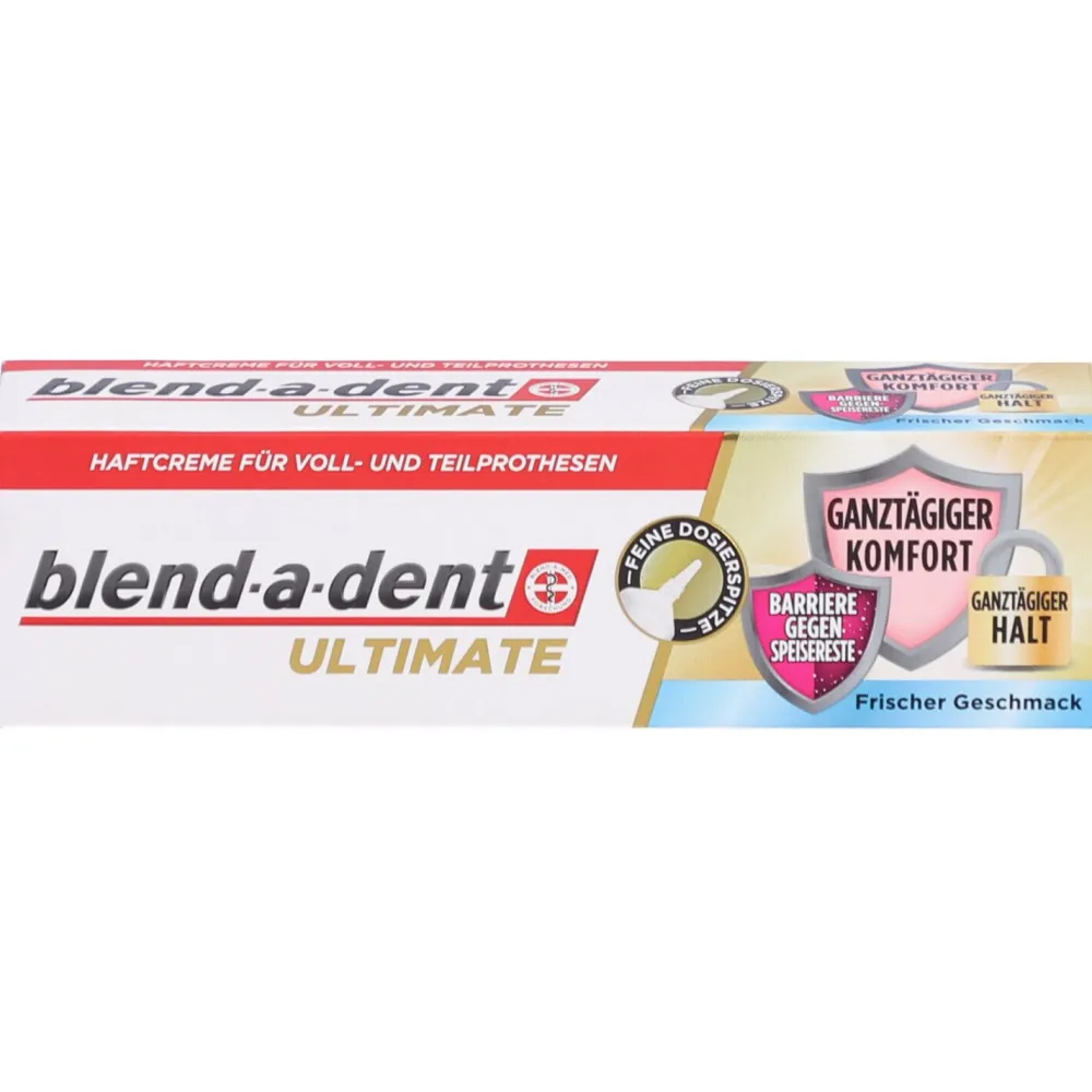Blend-a-dent® Ultimate Haftcreme Frischer Geschmack| Discount
