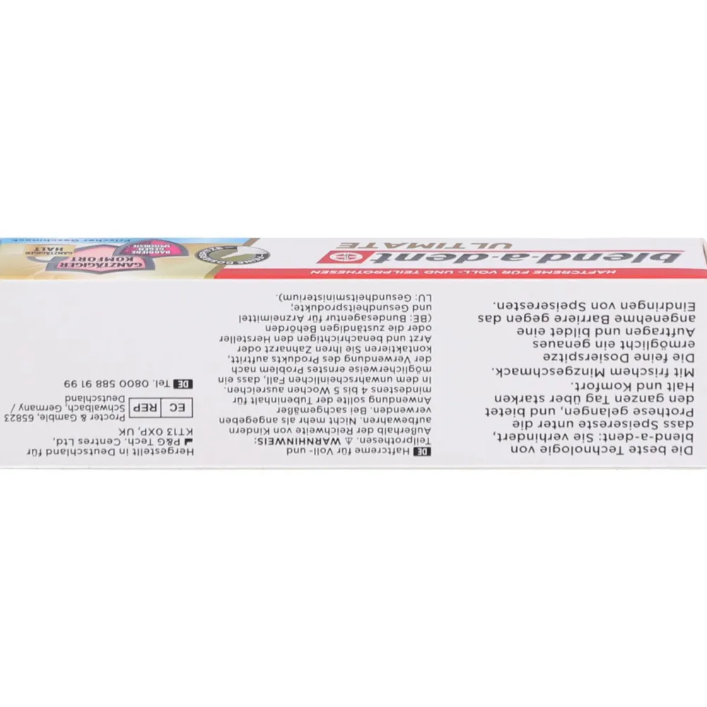 Blend-a-dent® Ultimate Haftcreme Frischer Geschmack| Discount