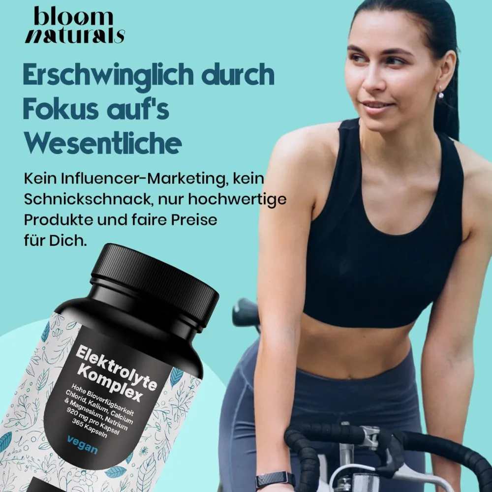Bloom Naturals Elektrolyte Komplex Kapseln> Online