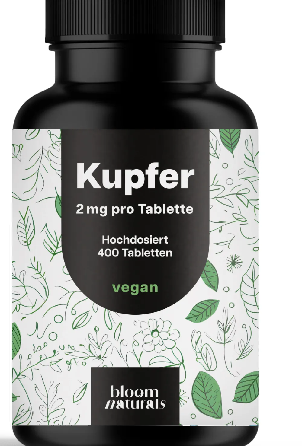 Bloom Naturals Kupfer Tabletten 2 mg> New