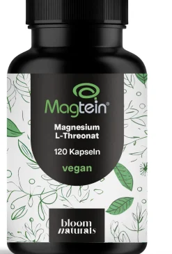 Bloom Naturals Magtein Magnesium L-Threonate Kapseln| Sale
