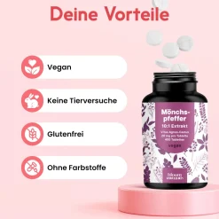Bloom Naturals Mönchspfeffer Tabletten| Clearance