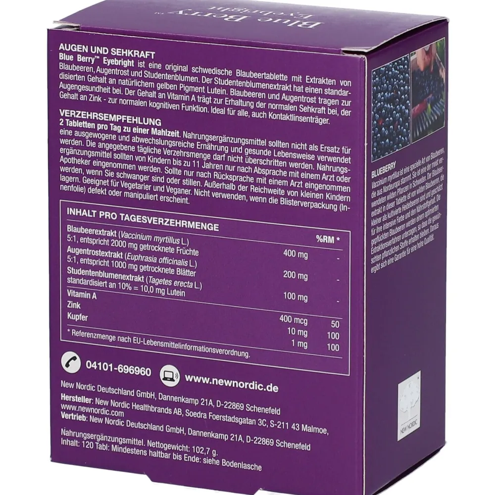 Blue Berry Tabletten> Sale