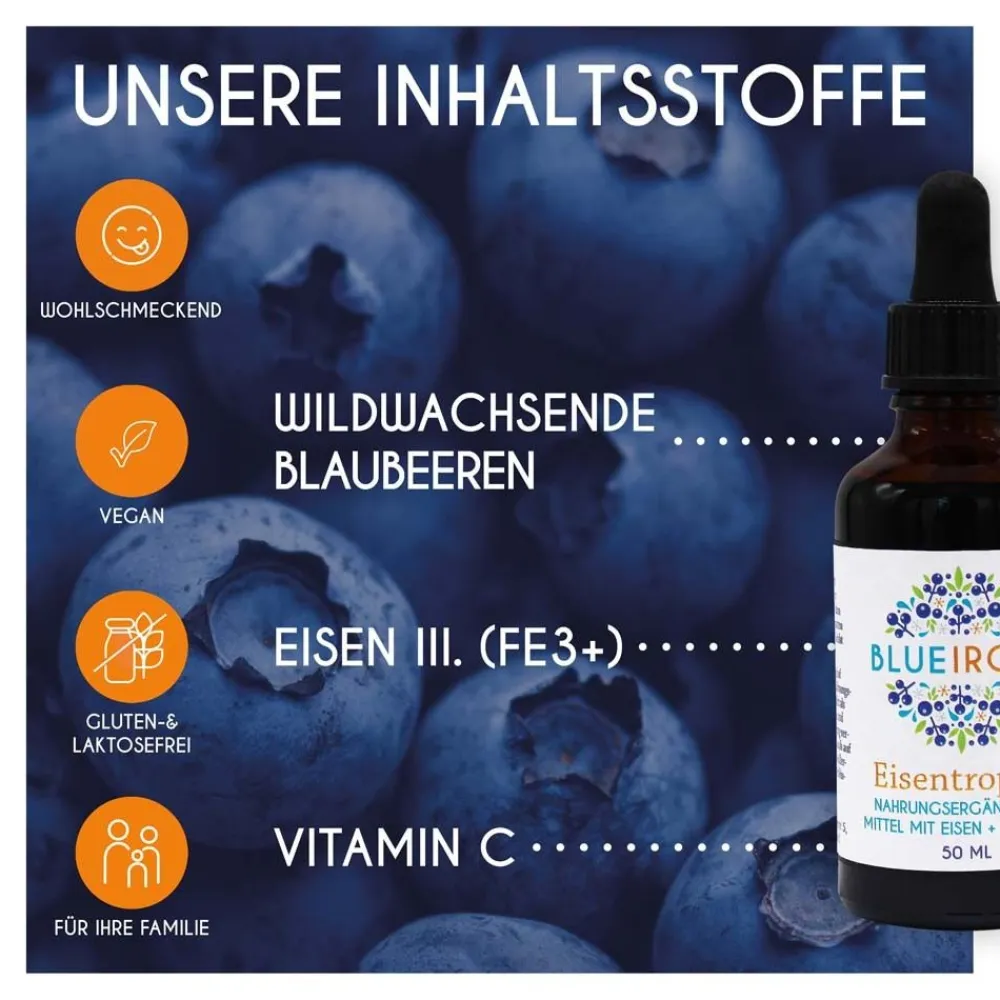 BlueIron Eisentropfen|