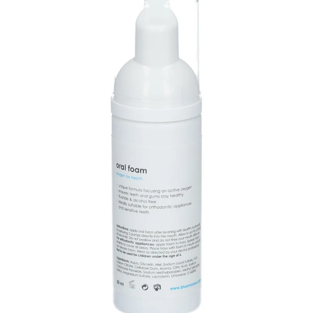 blue®m Oral Foam reinigt / pflegt> Discount