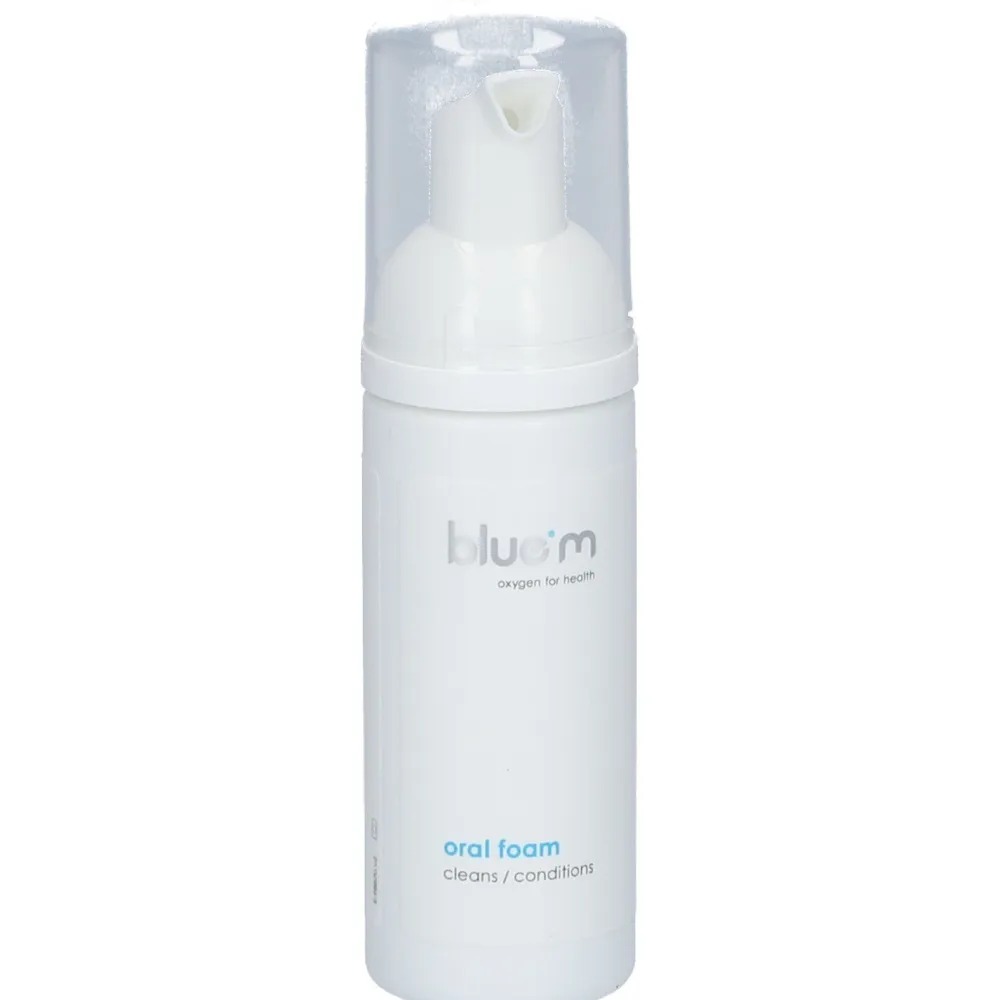 blue®m Oral Foam reinigt / pflegt> Discount