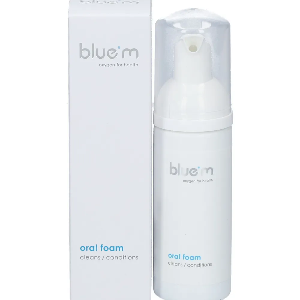 blue®m Oral Foam reinigt / pflegt> Discount