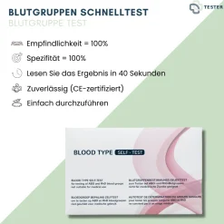 Blutgruppen Schnelltest - Blutgruppe Test - Blutgruppen Bestimmen Schnelltest - The>TESTER