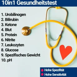 Gesundheitstest Urin 10 Parameter|BMUT Outlet