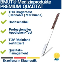 THC – Drogentest Teststreifen Urin | 20ng/mL – Apothekenqualität>BMUT New