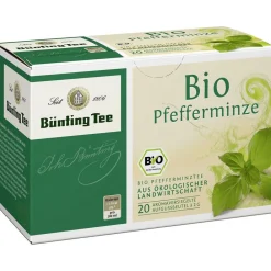 Bünting Bio Pfefferminze Tee Beutel>Bünting Tee Online