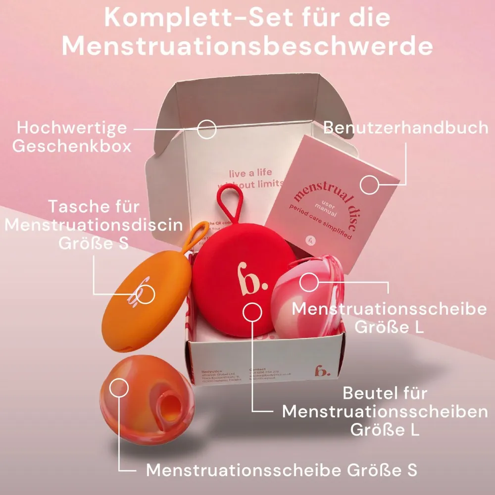 Bodyotics Comfydisc wiederverwendbare Menstruationsscheiben| Online
