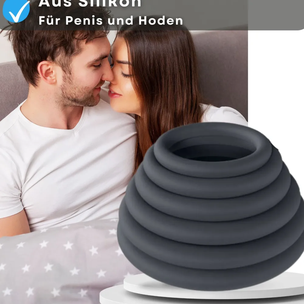 - Penisring Set 6 teilig aus Silikon>Boners Sale