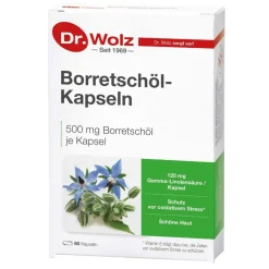 Borretschöl-Kapseln|Dr. Wolz New