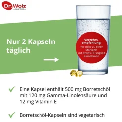 Borretschöl-Kapseln|Dr. Wolz New