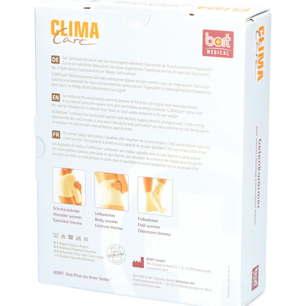CLIMACare® Gelenkwärmer Gr. L weiß|Bort Best